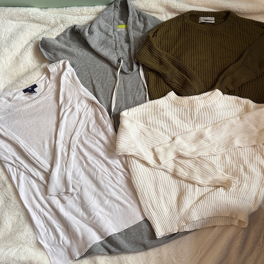 Cozy Sweaters & Dress Bundle in Neutral Tones